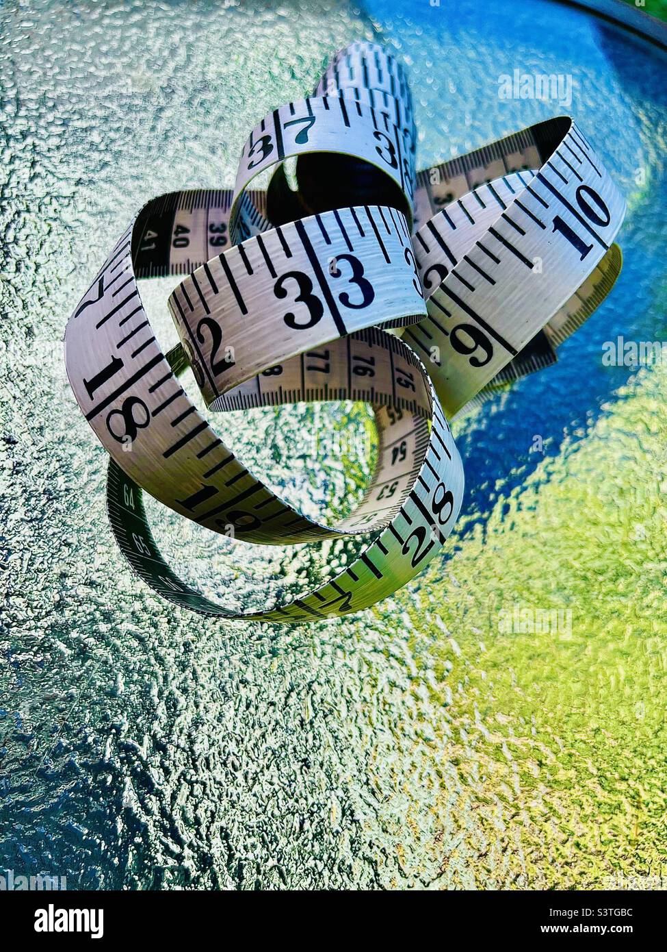 Tape measure 33 Stock Photo