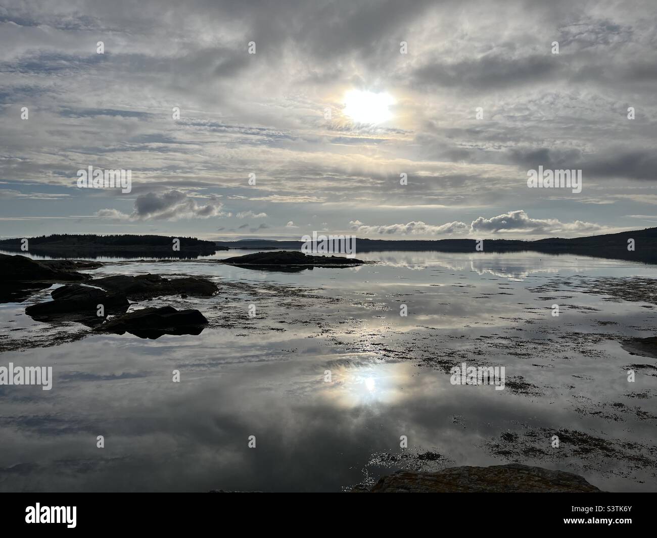 Reflections in Norway Stock Photo
