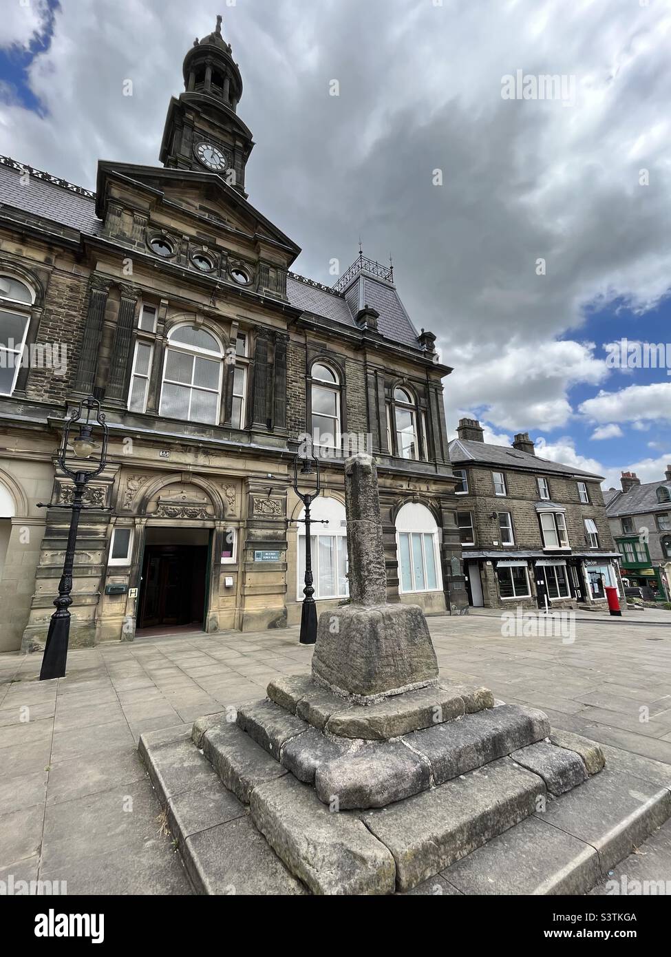 Buxton Town Hall in the Peak District - Smartphone Captured Stock Image