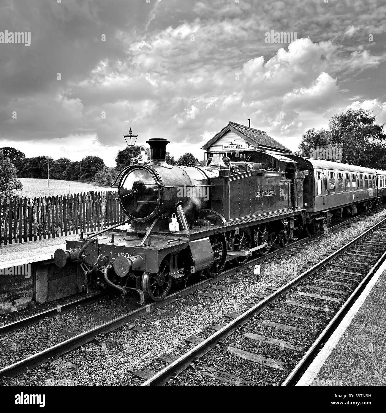 Steam Engine - Smartphone Captured Stock Image