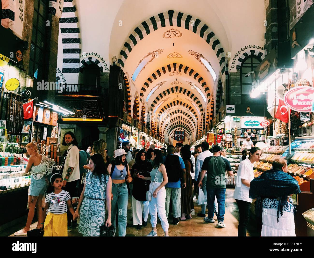 Spice market Istanbul Stock Photo