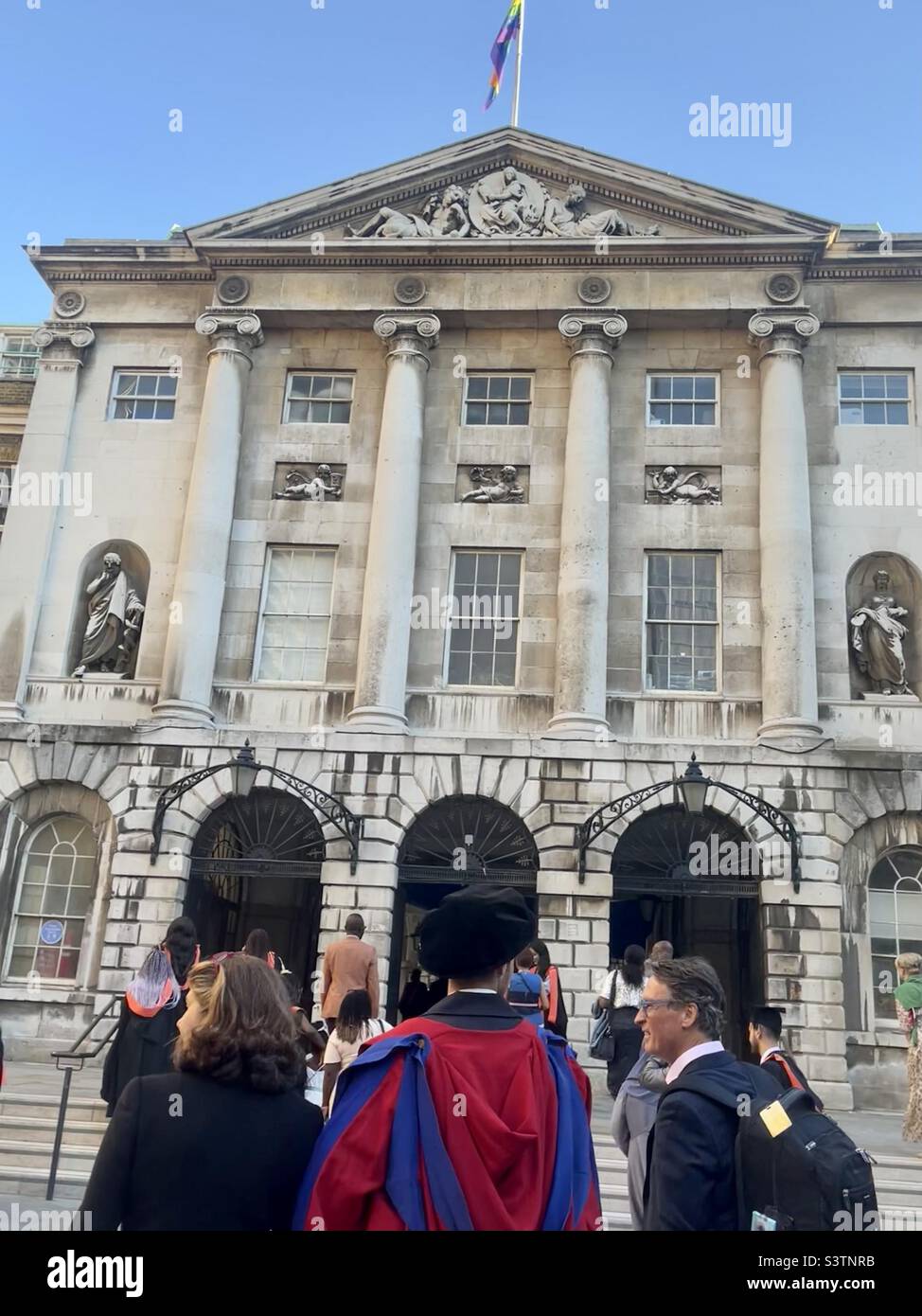 Graduation at King’s College London, Guy’s Hospital site Stock Photo