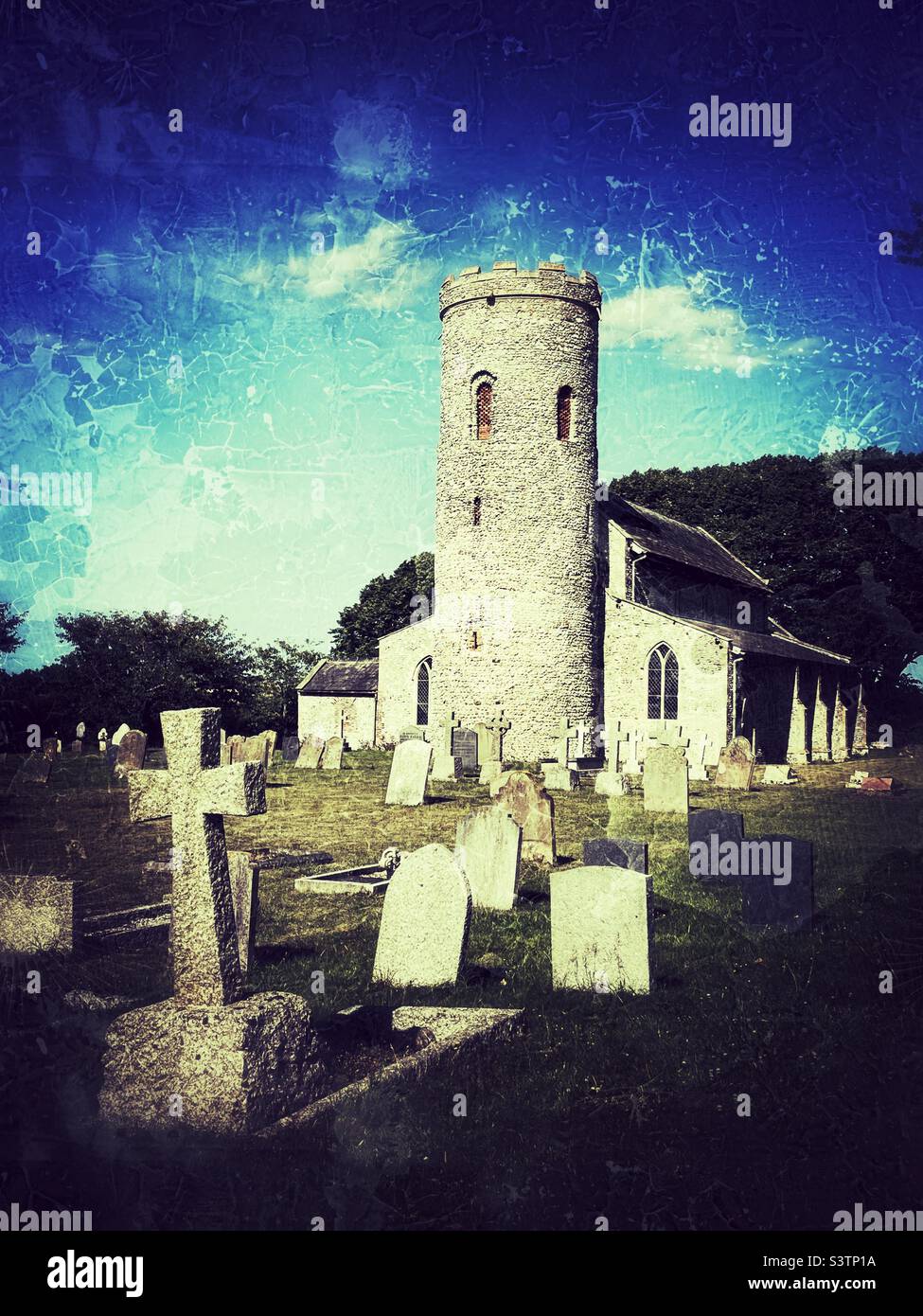 St Margaret’s church, Burnham Newton, Norfolk, UK. Stock Photo