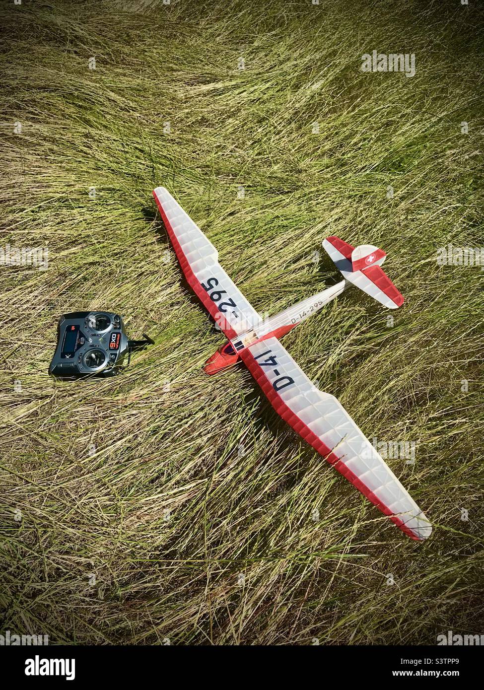 Model aircraft - Smartphone Captured Stock Image
