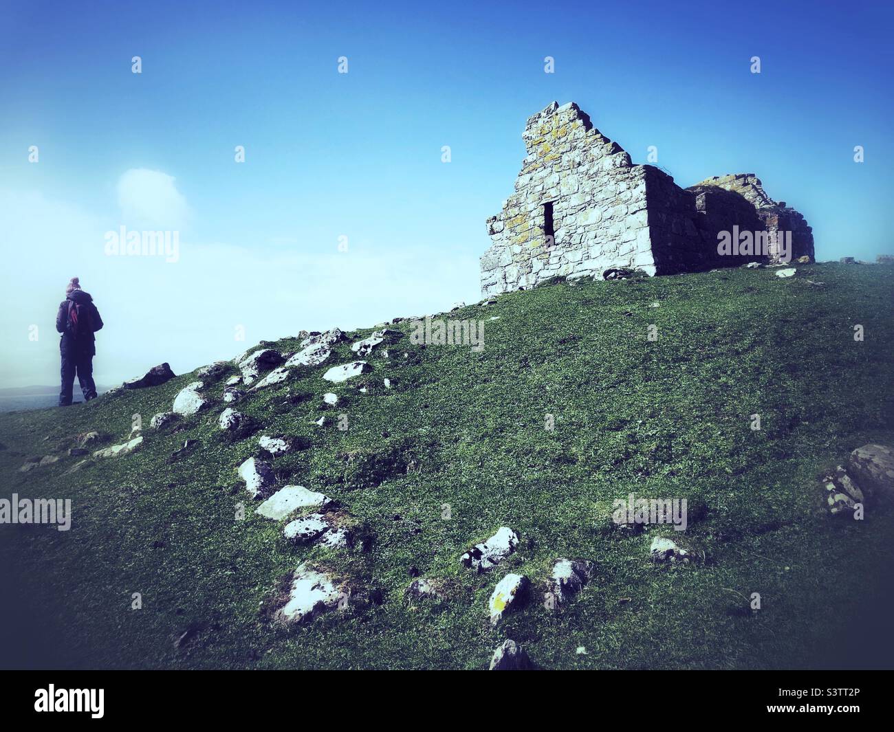 Walking in the countryside - Smartphone Captured Stock Image