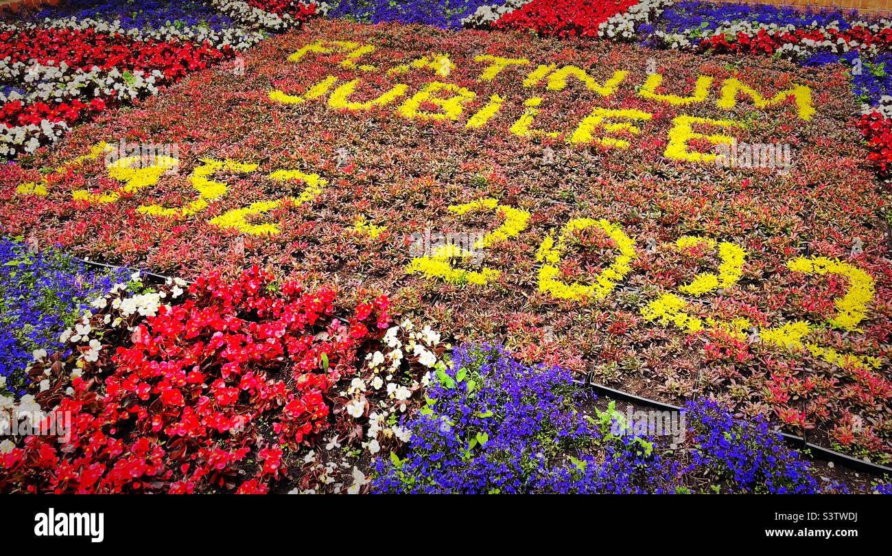 ‘Floral Dance’ The Queen’s Platinum Jubilee is celebrated in the form