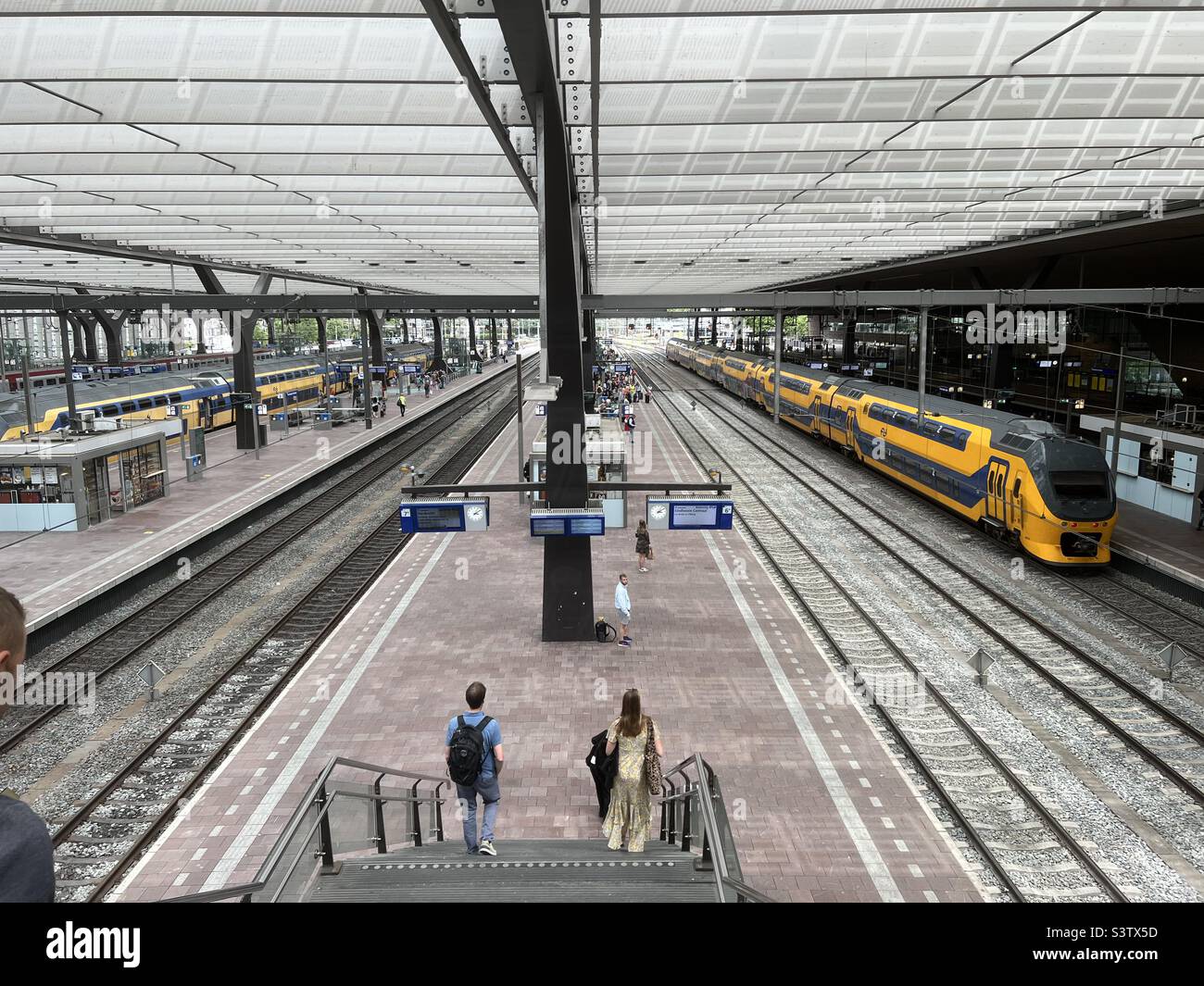 Central railway station of Rotterdam, Netherlands Stock Photo