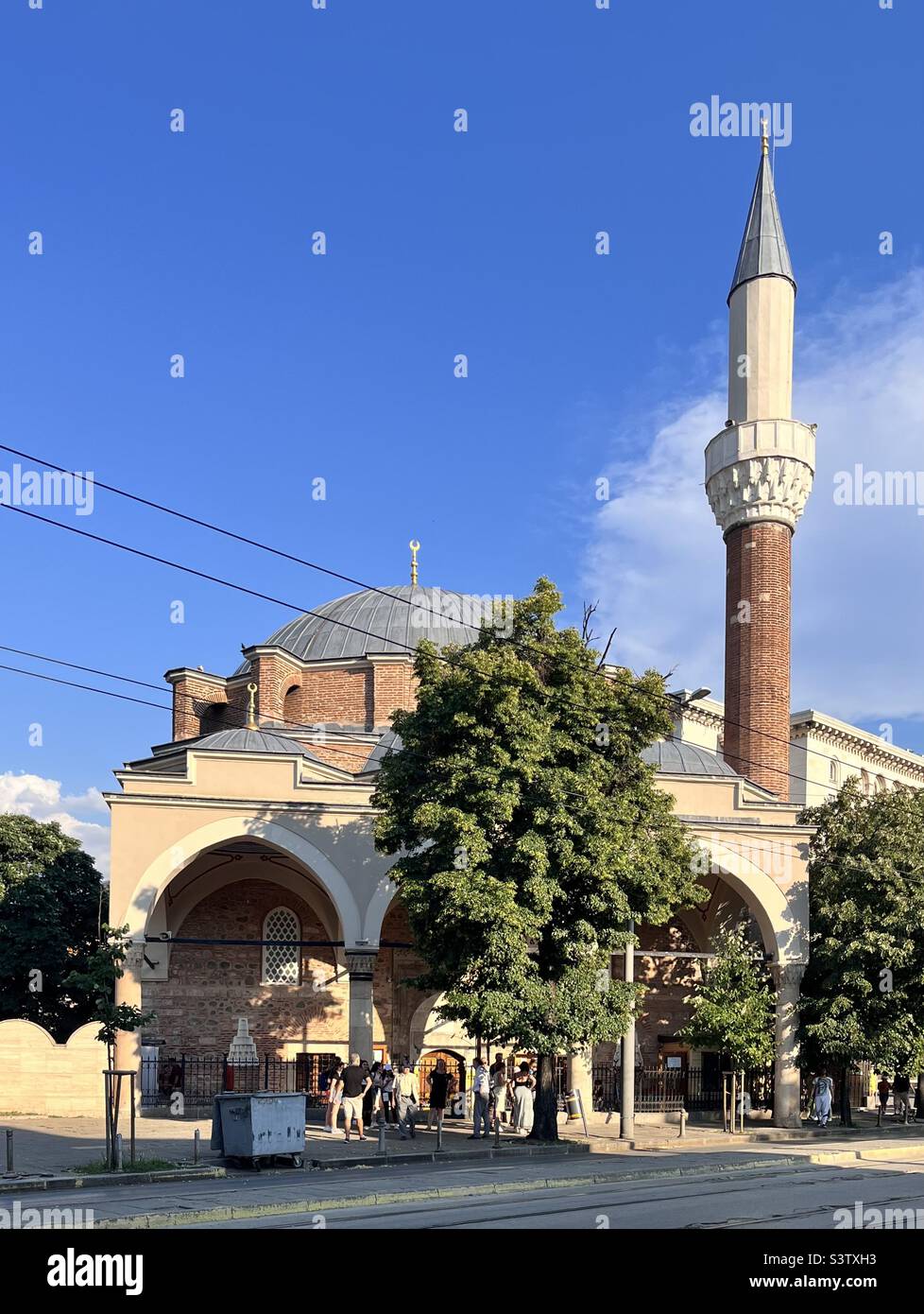 Banya Bashi mosque in Sofia Bulgaria, Eastern Europe, Balkans, EU - Smartphone Captured Stock Image