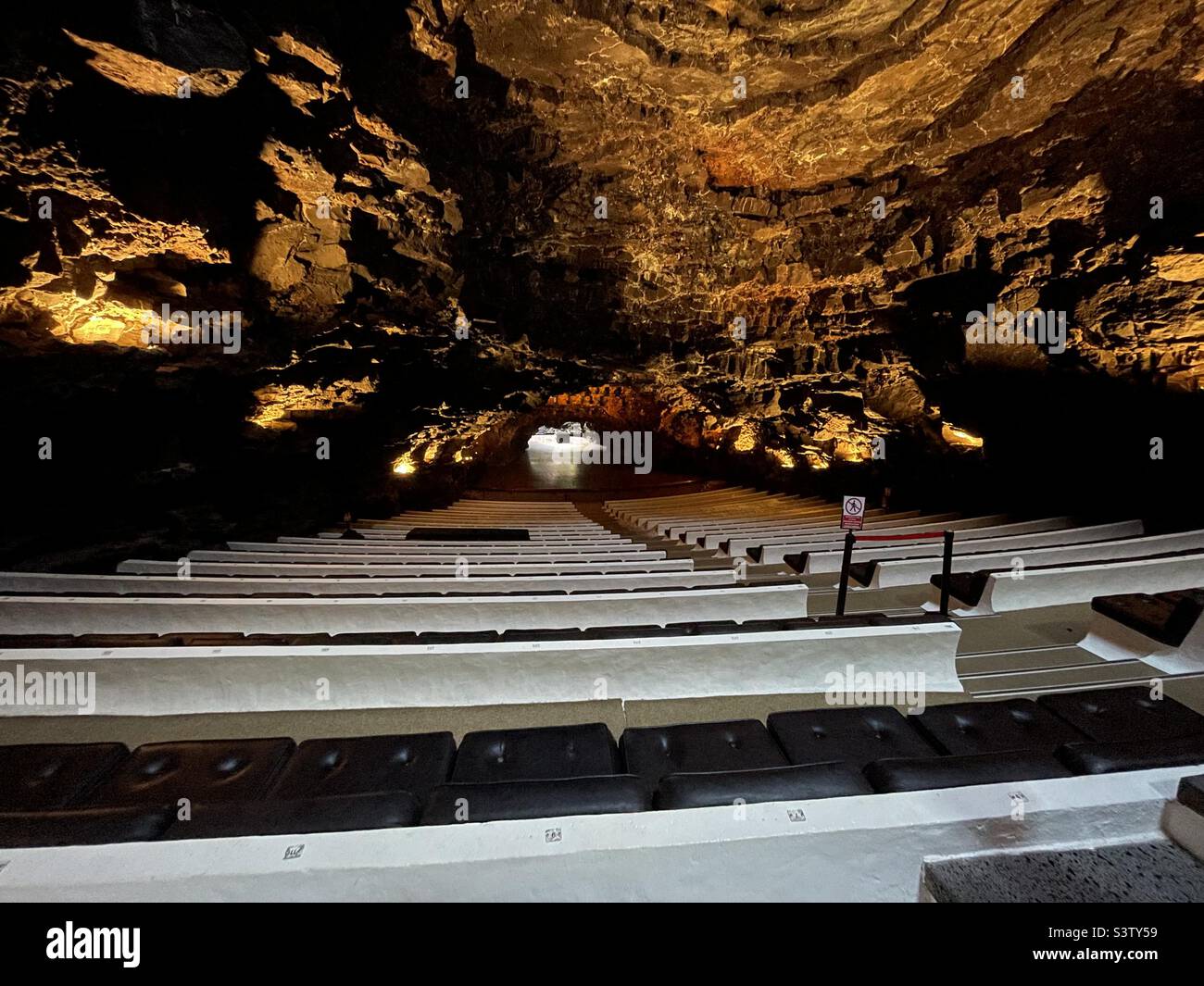 Cave auditorium Stock Photo