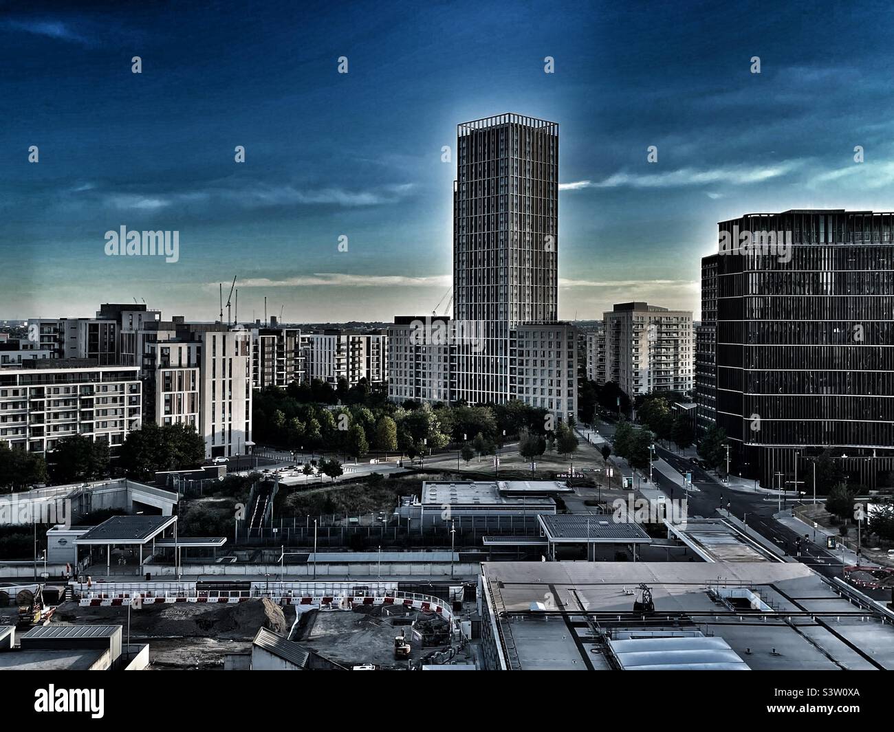 Stratford; London - Smartphone Captured Stock Image
