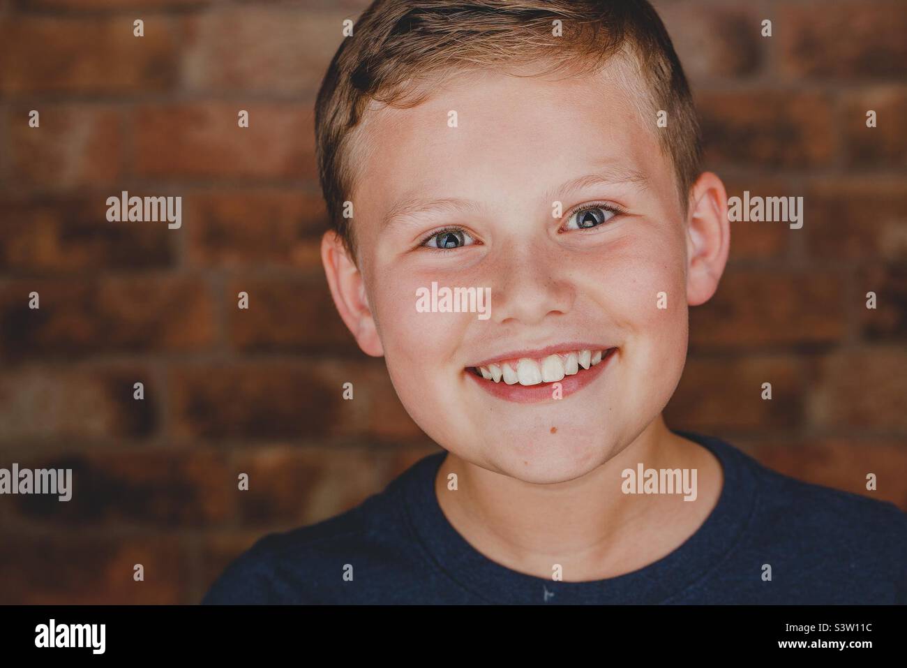 Good looking boy model Stock Photo Alamy