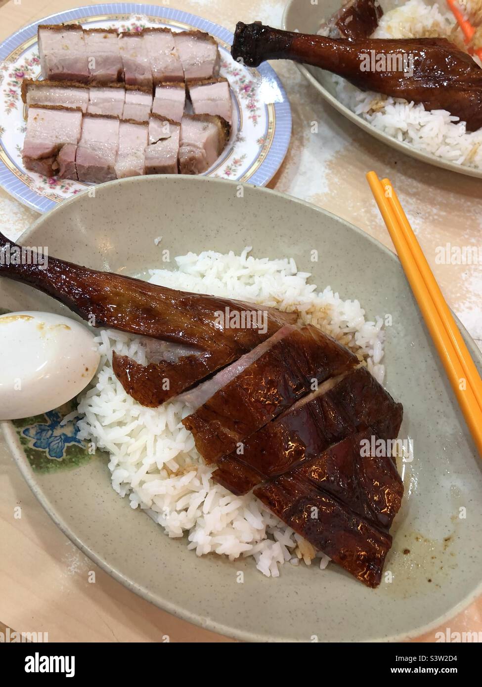 Roast Goose, Hong Kong Stock Photo - Alamy