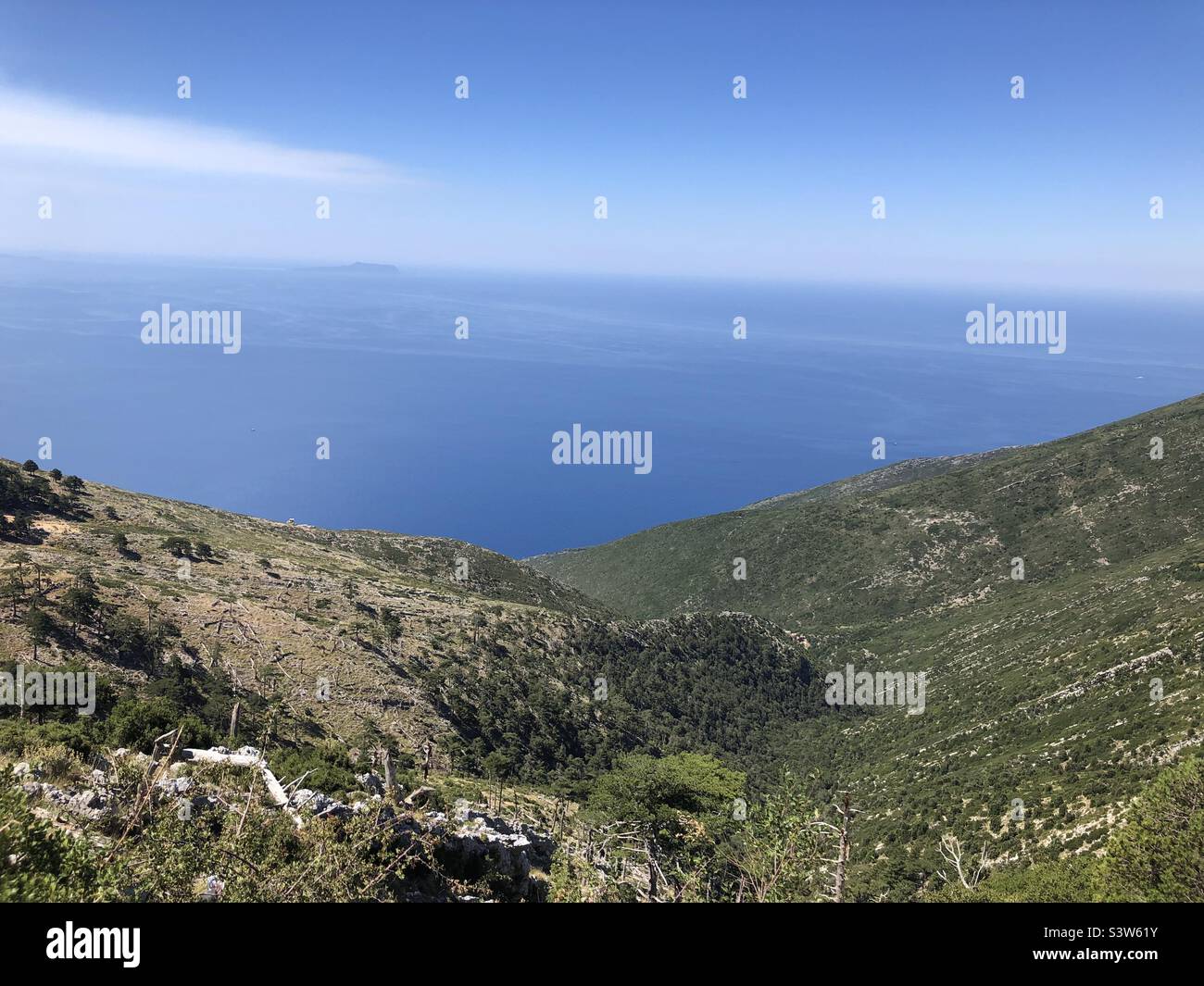 The epic landscapes of Albania Stock Photo