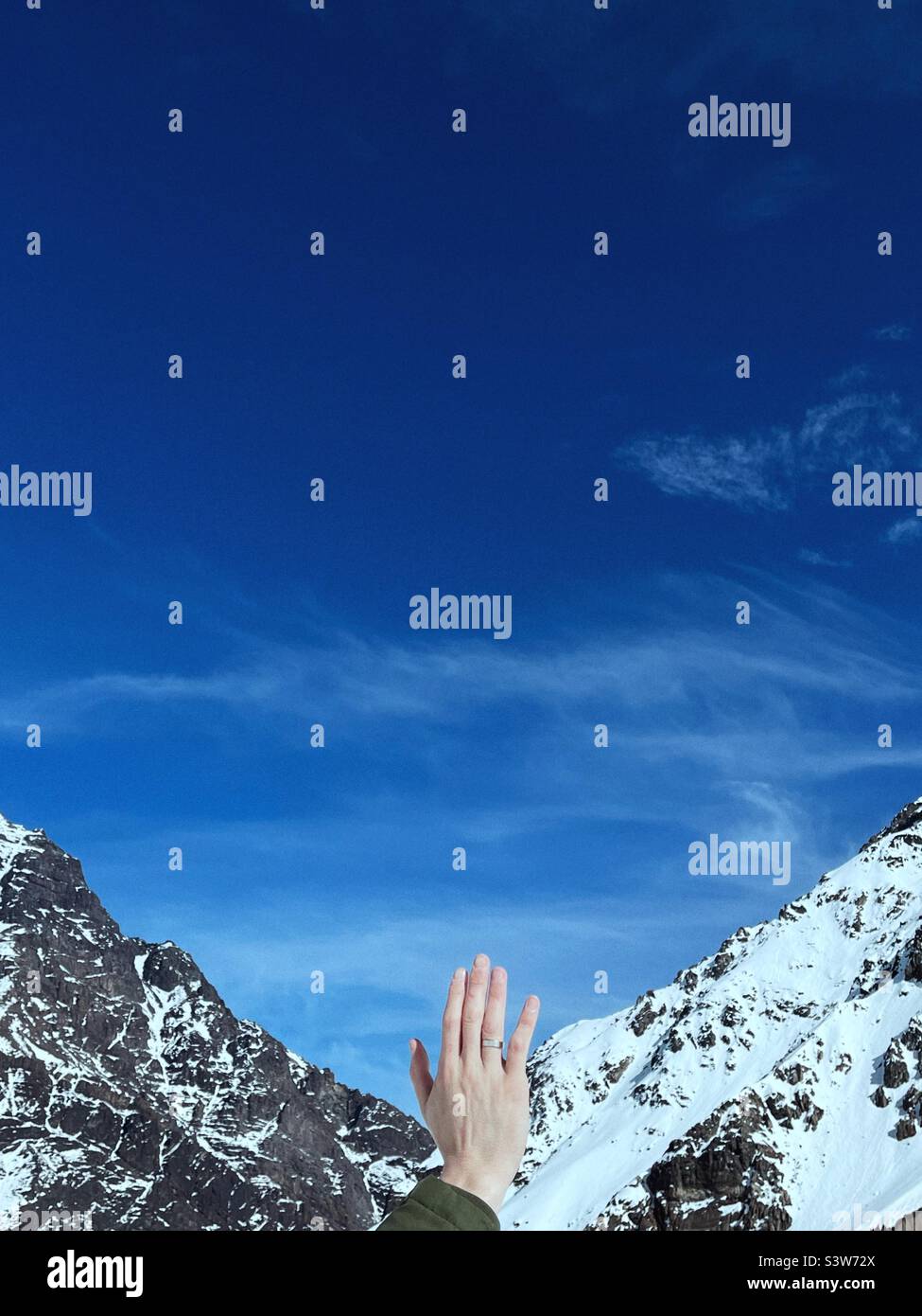 Mountains - Smartphone Captured Stock Image