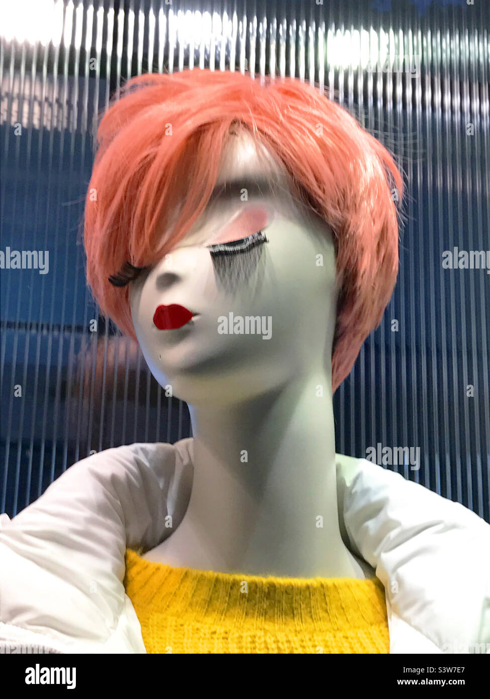 Mannequin head - Smartphone Captured Stock Image