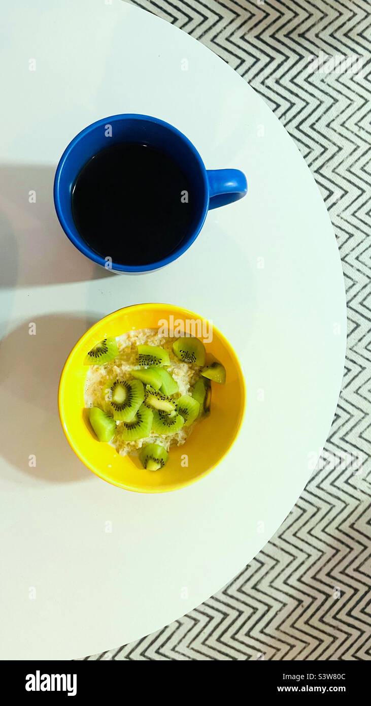 Colorful breakfast Stock Photo