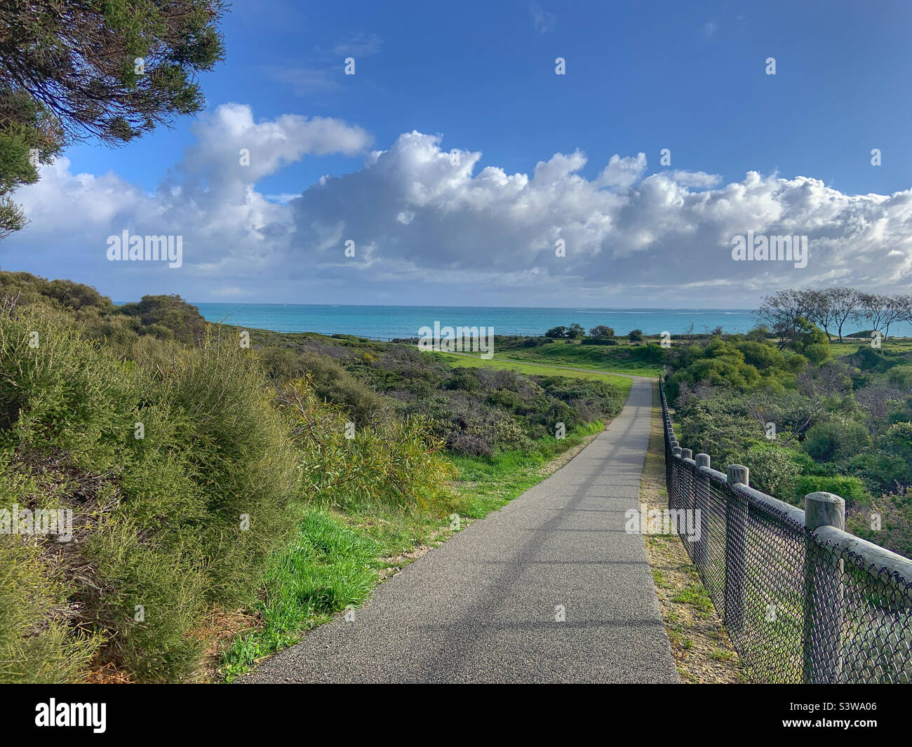 Coastal Walk - Smartphone Captured Stock Image