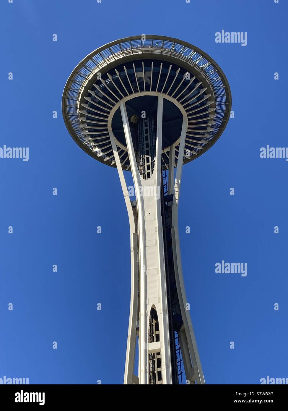 Space Needle Seattle USA Stock Photo