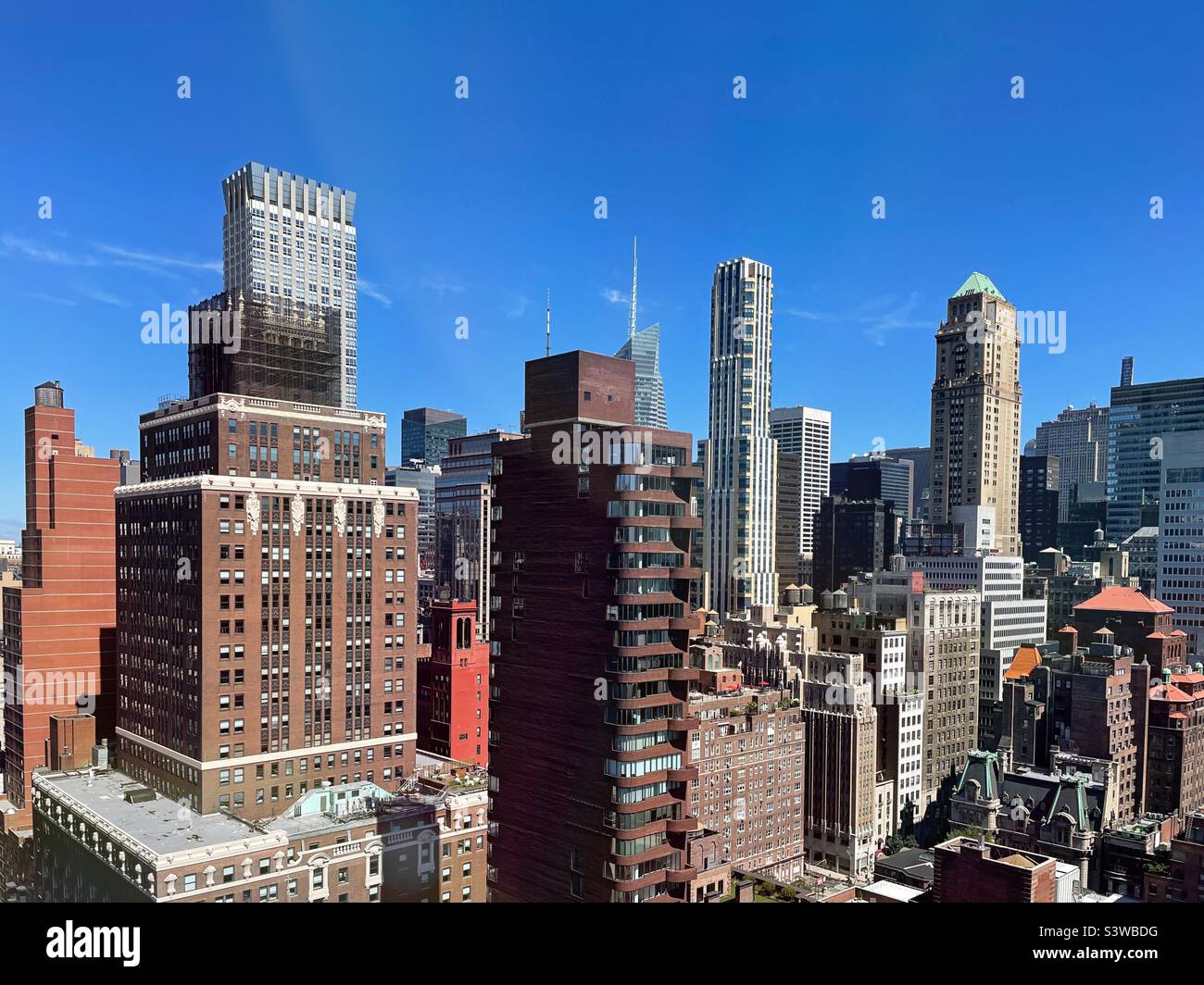 Condominiums and office buildings Inn Midtown Manhattan has seen from a Murray Hill apartment