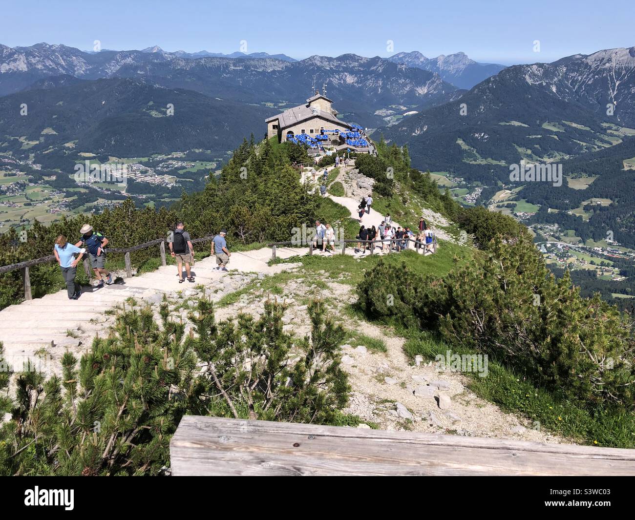 Eagle's nest, berchtesgaden, salzburg, germany, eva braun - Smartphone Captured Stock Image