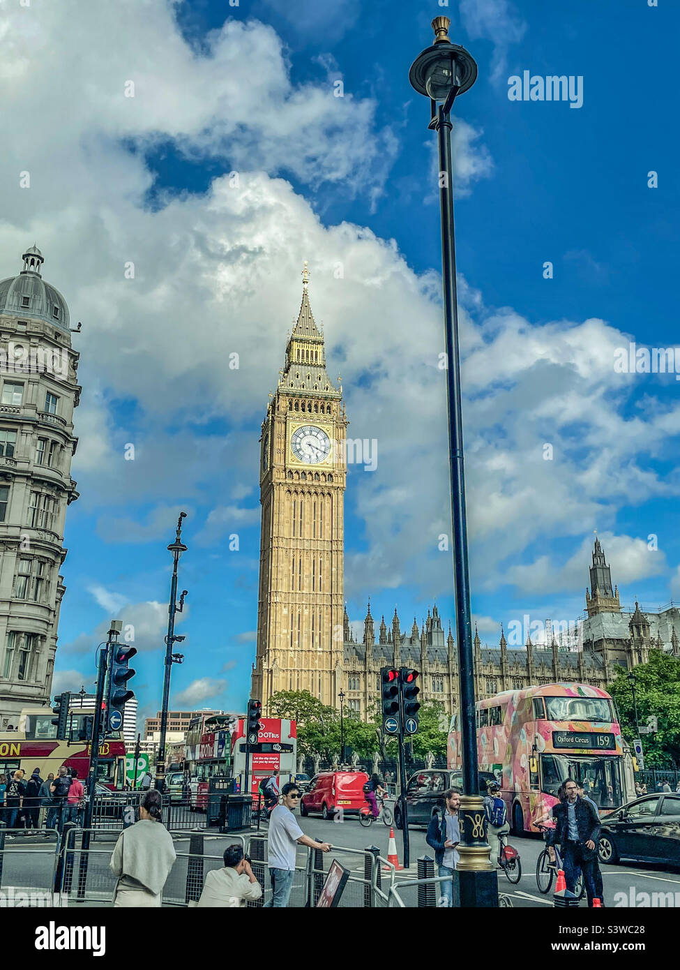 Big Ben at Westminster, London - Smartphone Captured Stock Image