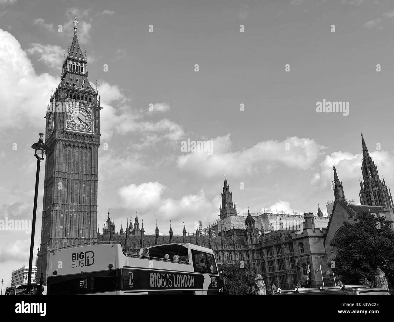 Big Ben at Westminster, London - Smartphone Captured Stock Image
