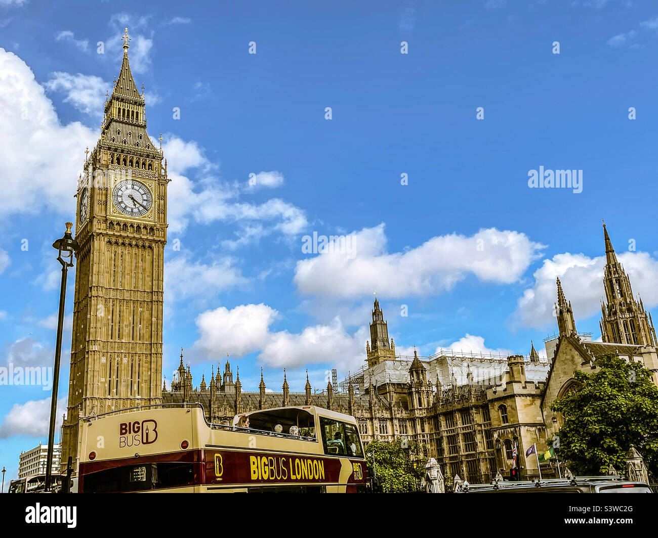 Big Ben at Westminster, London Stock Photo