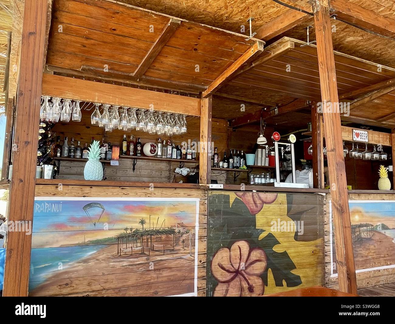 Chiringuito’s time - Smartphone Captured Stock Image