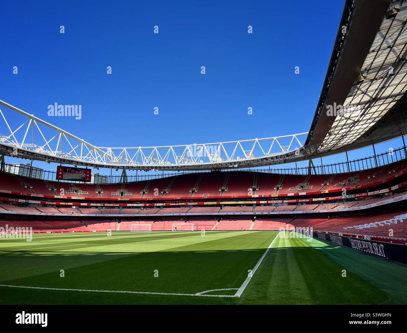 A general view of the Emirates stadium, home to Arsenal Football Club