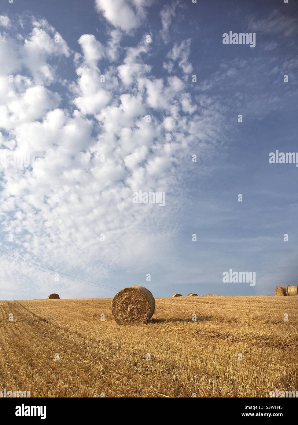 Blue sky with field hi-res stock photography and images - Alamy