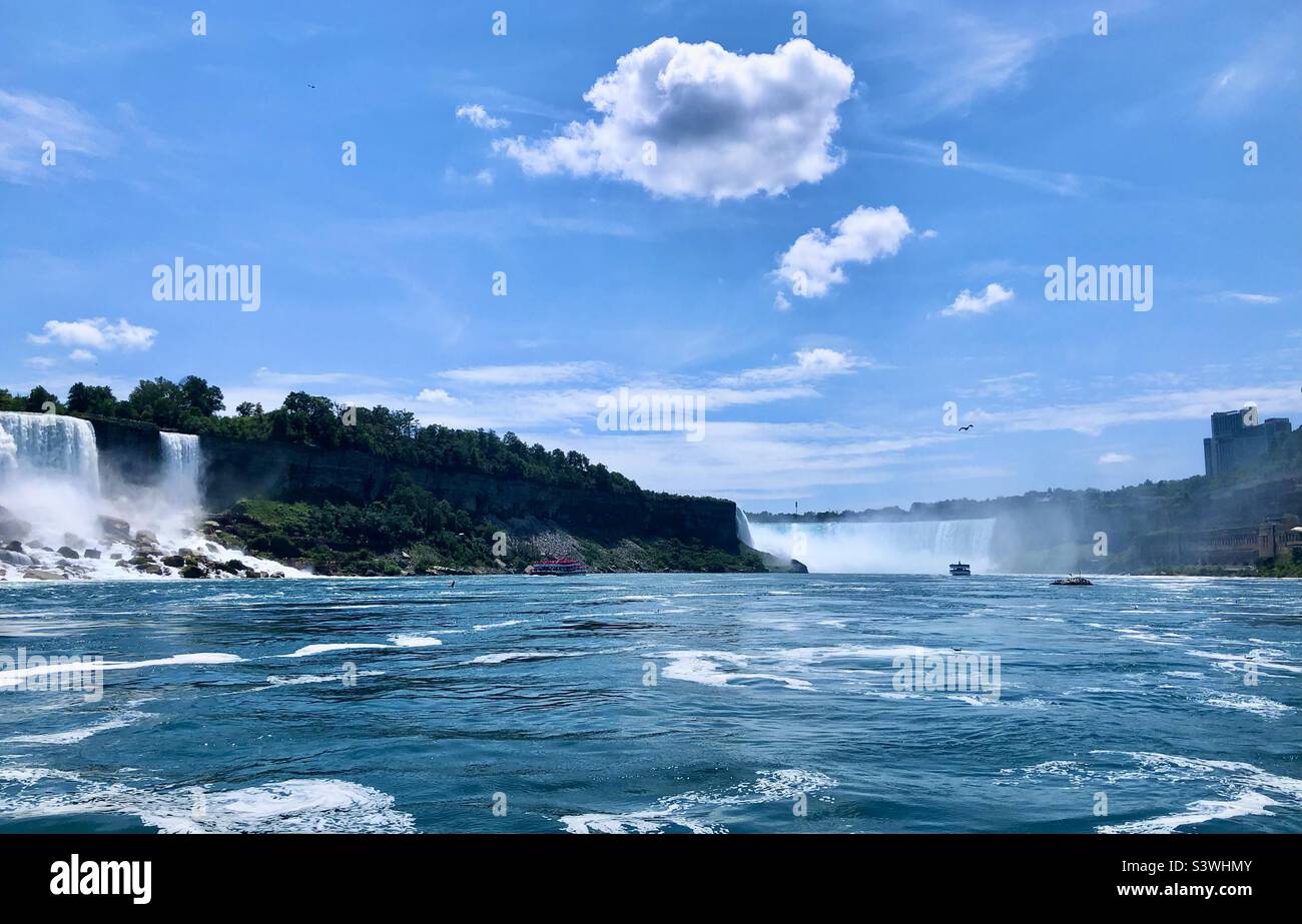 Niagara water falls Stock Photo Alamy