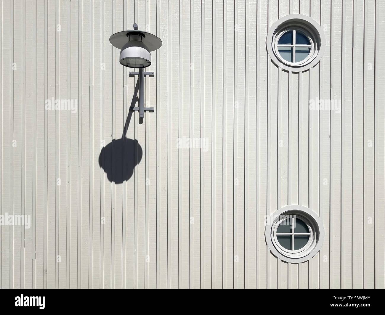 Shadow and windows - Smartphone Captured Stock Image