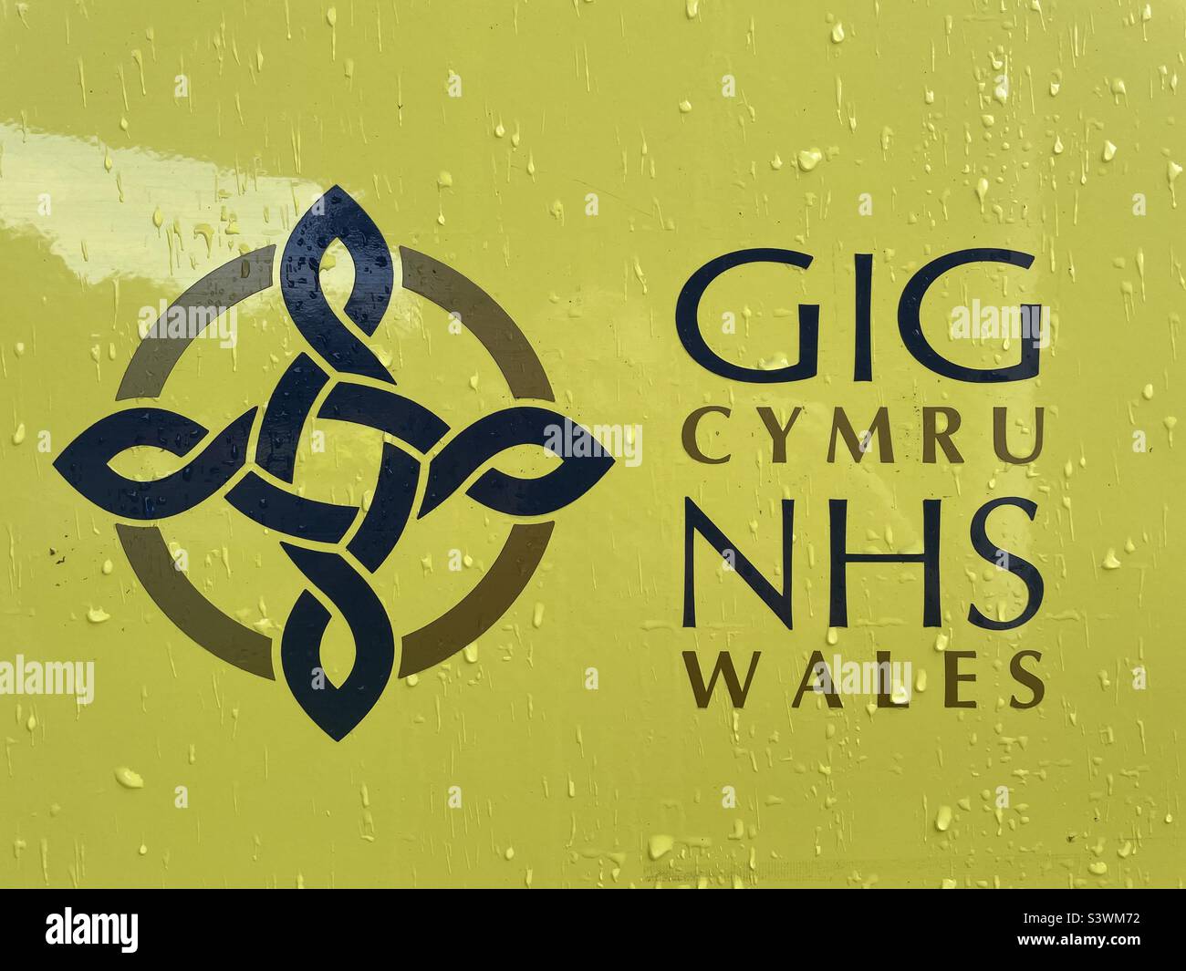 NHS Wales logo Stock Photo - Alamy