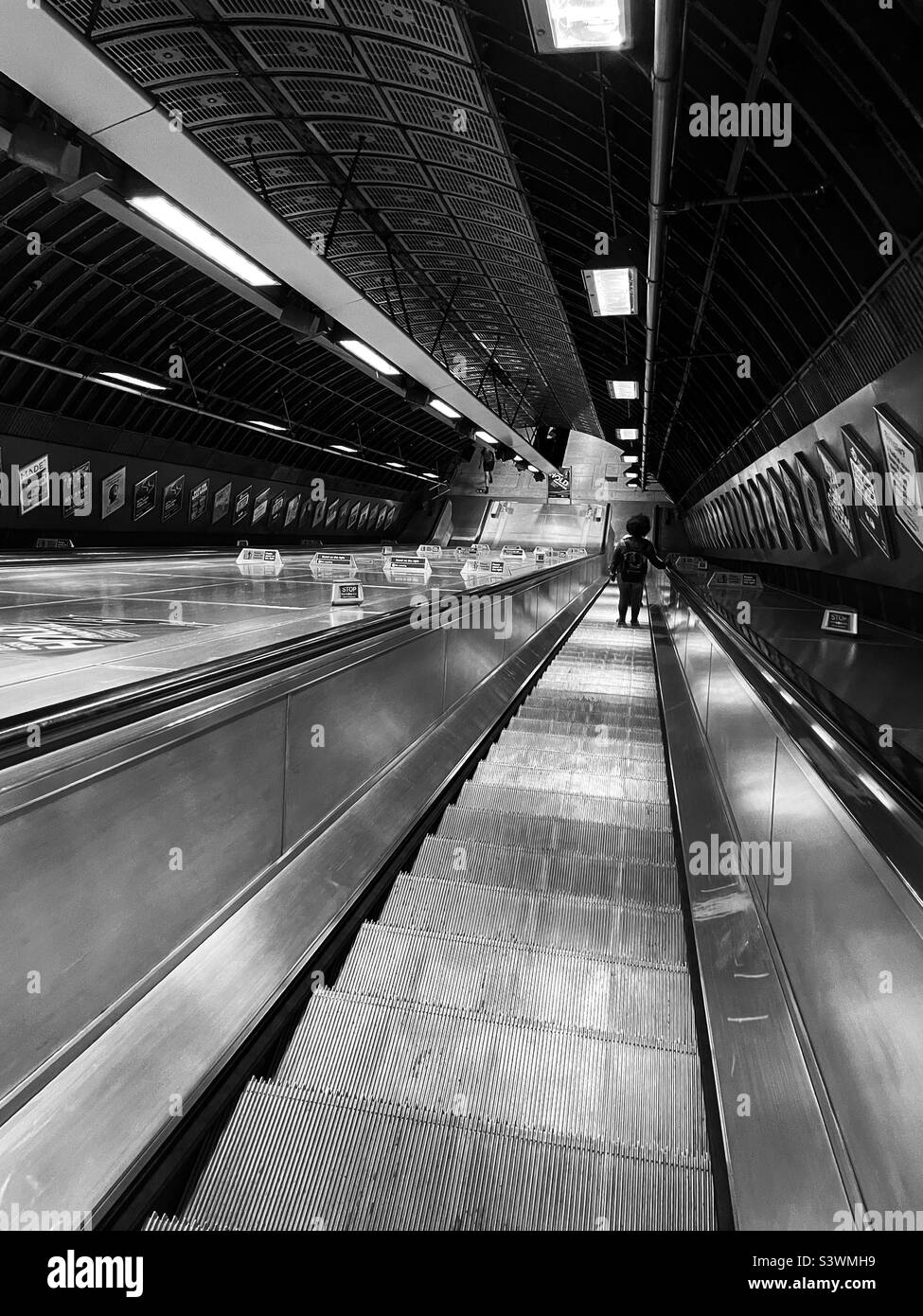 London Underground - Smartphone Captured Stock Image