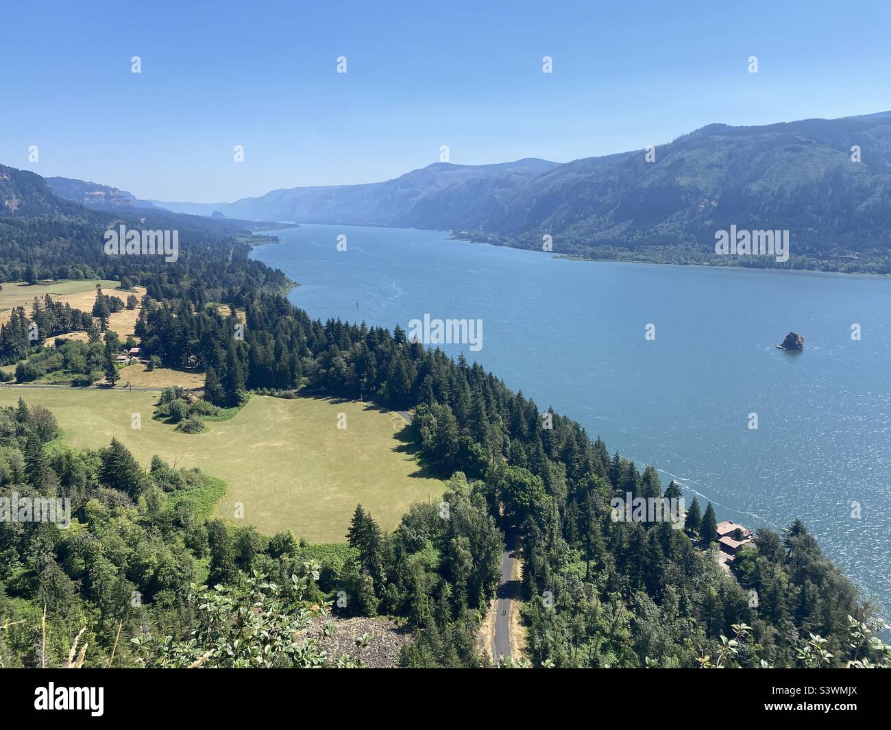 Columbia River Washington State Stock Photo - Alamy