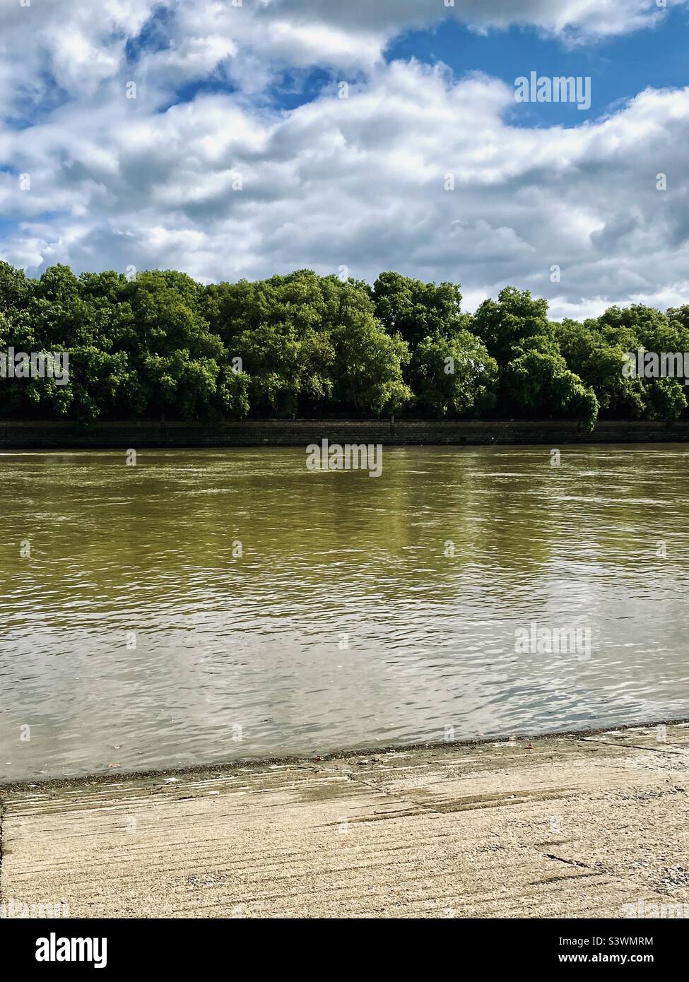 River Thames at low tide, London Stock Photo Alamy