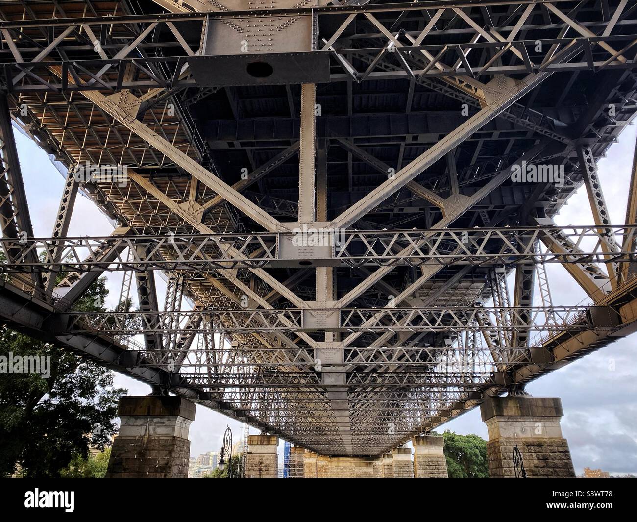 Sydney Harbour Bridge, Australia - Smartphone Captured Stock Image