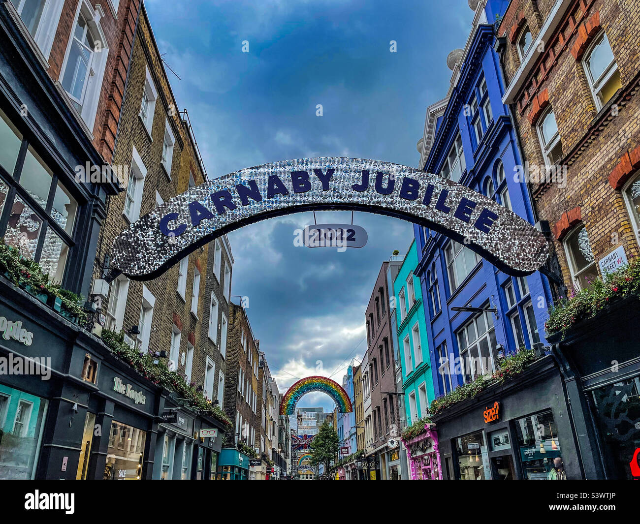 Carnaby Street, London Stock Photo