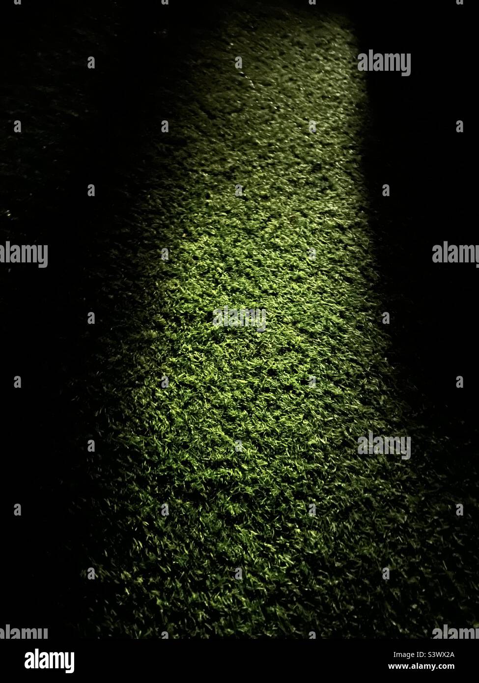 Astro turf / fake grass - iPhone pro13 Stock Photo
