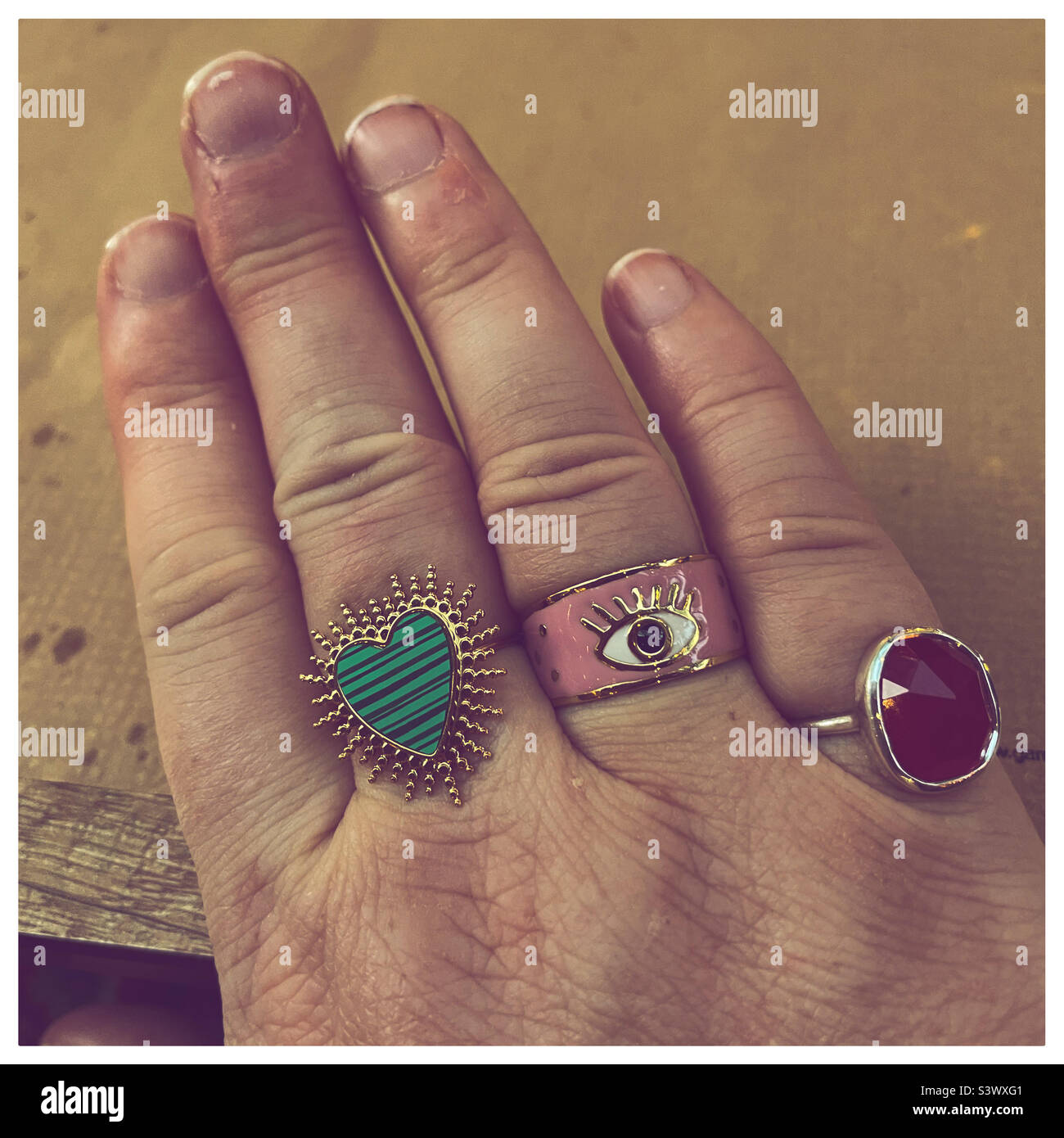 Woman hand rings fingers hires stock photography and images Alamy