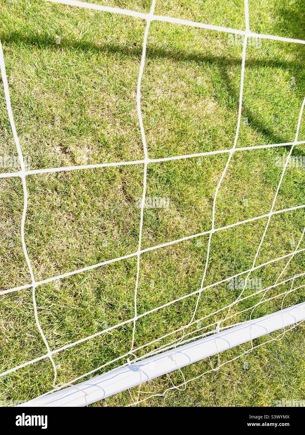 Back of the net Stock Photo
