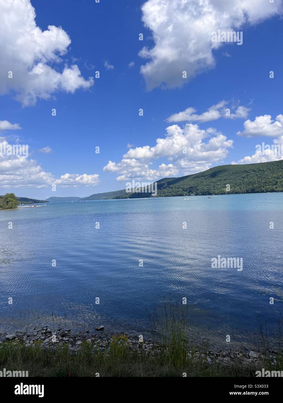 Glimmerglass Lake Stock Photo
