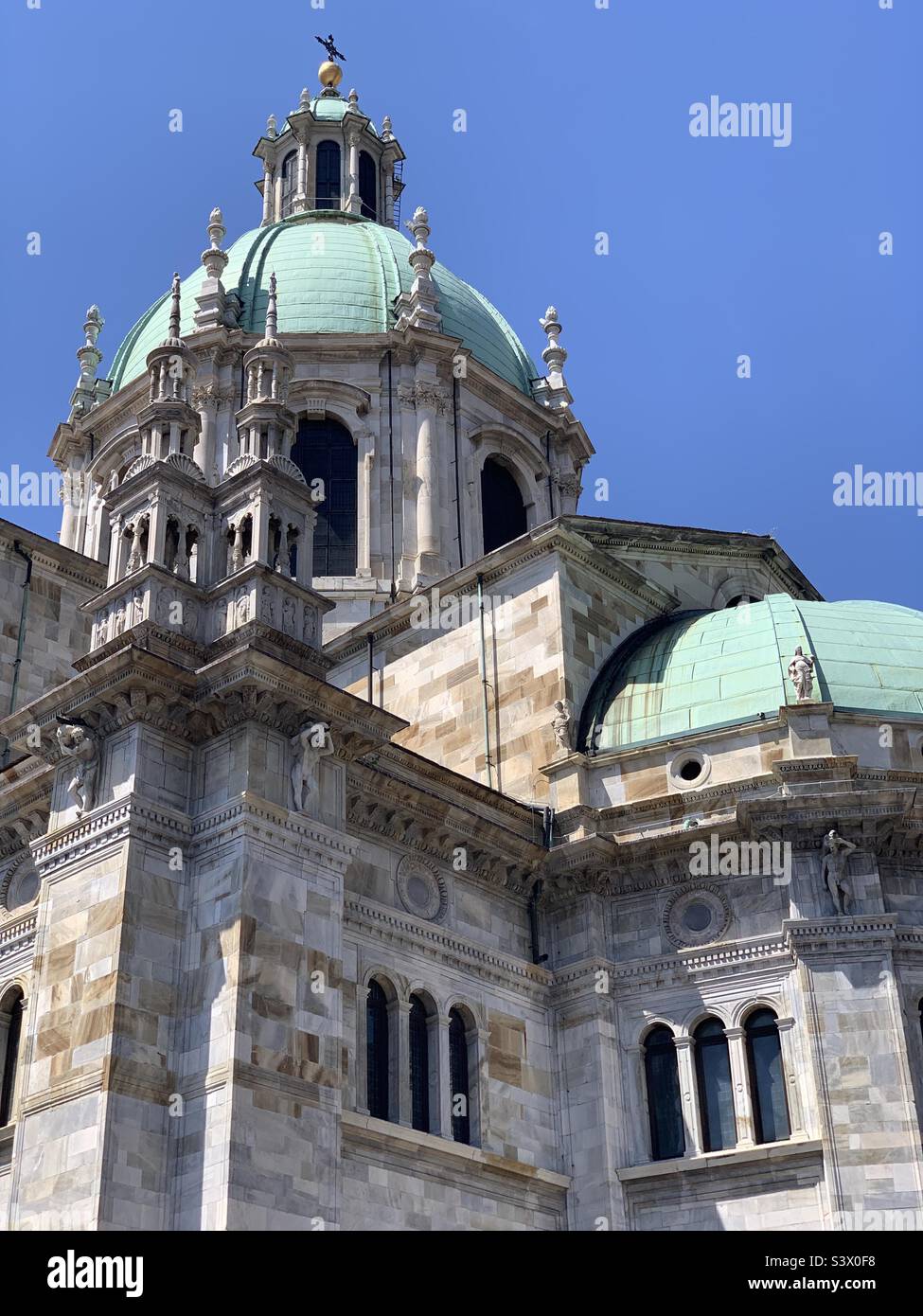 Cattedrale di Santa Maria Assunta - Duomo di Como, Italy Stock Photo