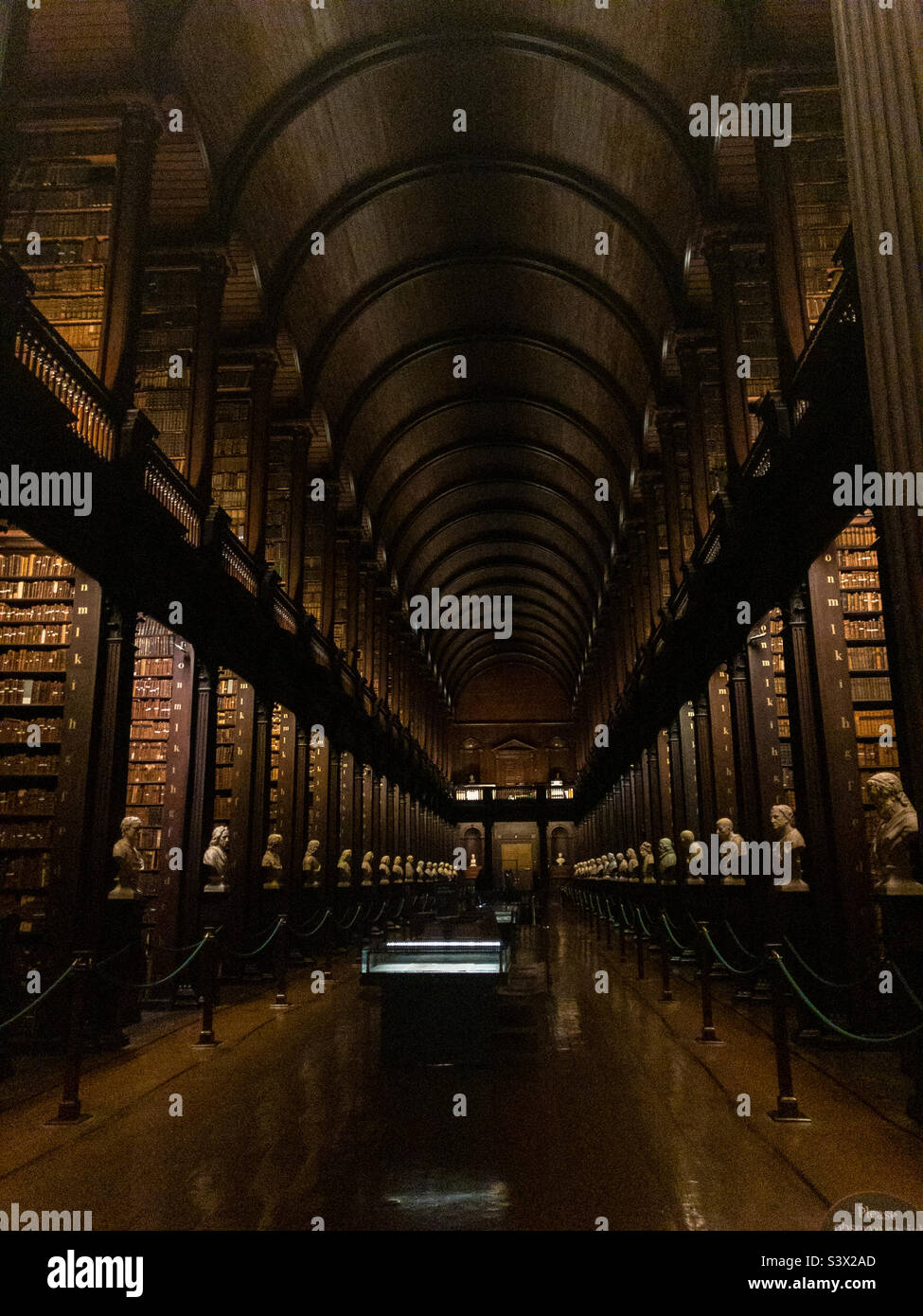 The Long Room/Old Library at Trinity College Dublin Stock Photo Alamy