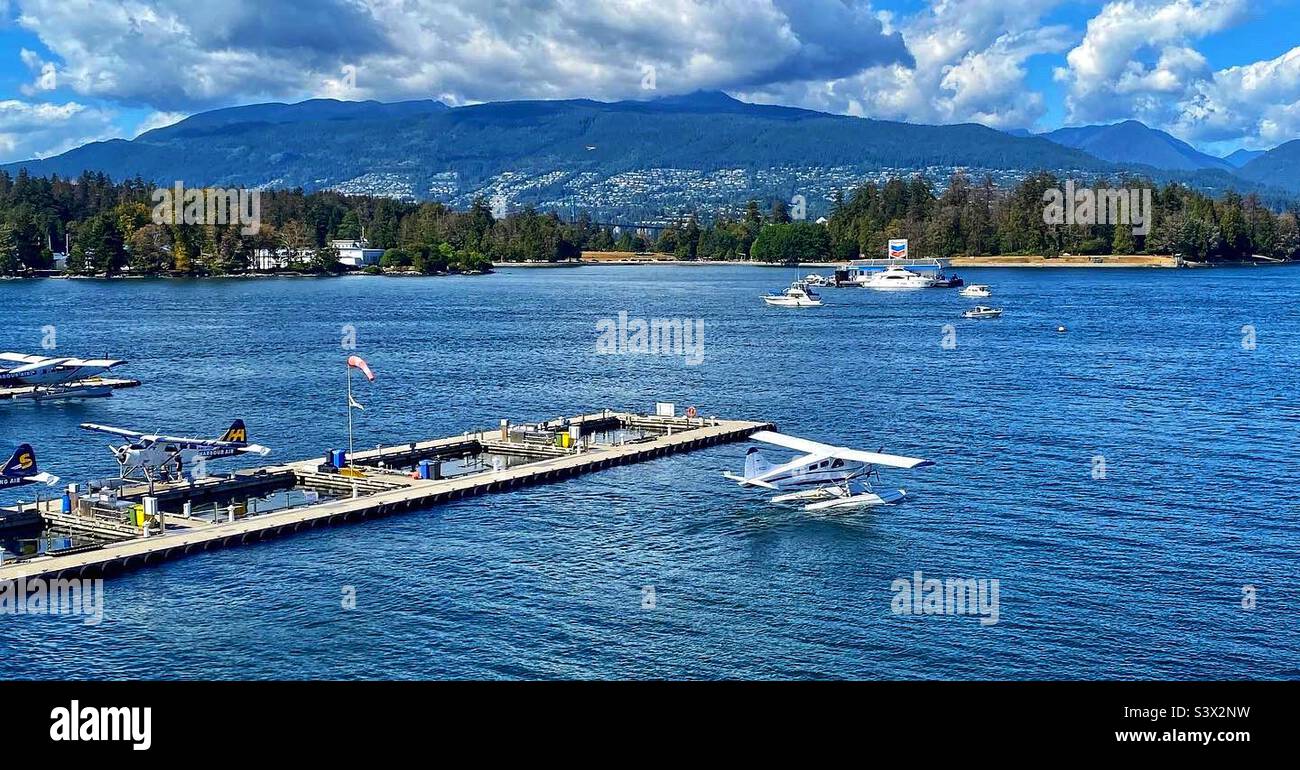 Vancouver harbour. Canada. Stock Photo