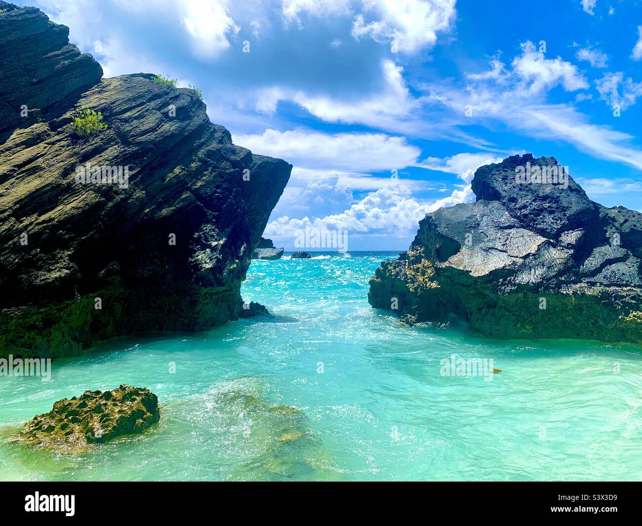 Horseshoe Bay Beach, Bermuda Stock Photo Alamy