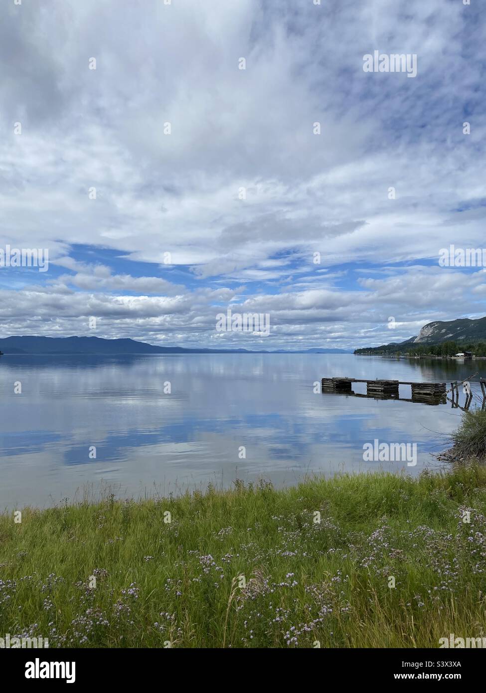 Stuart Lake, Canada Stock Photo Alamy