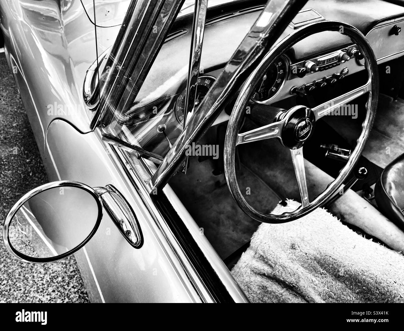 Classic car - Smartphone Captured Stock Image