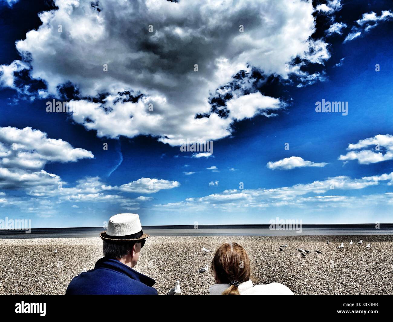 Aldeburgh Suffolk England - Smartphone Captured Stock Image