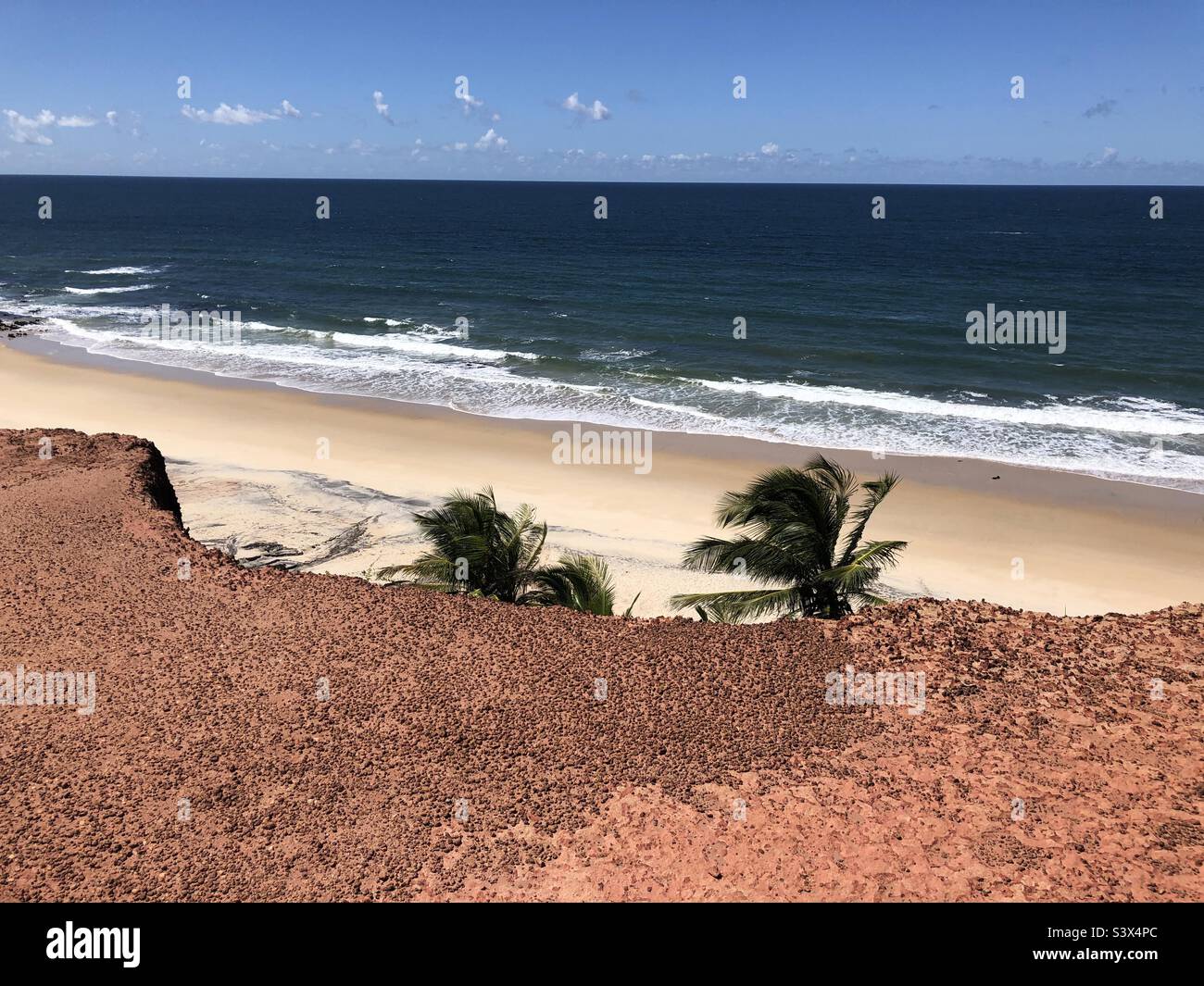 Coastal landscape in northwestern Brazil. Stock Photo